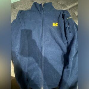 University of Michigan Wolverines Zip Up Jacket